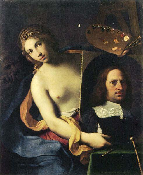 Giovanni Domenico Cerrini Allegory of Painting. China oil painting art